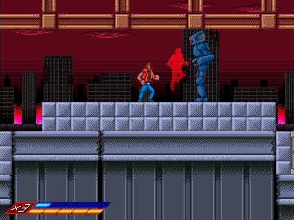 Title screen for Psi Knuckle